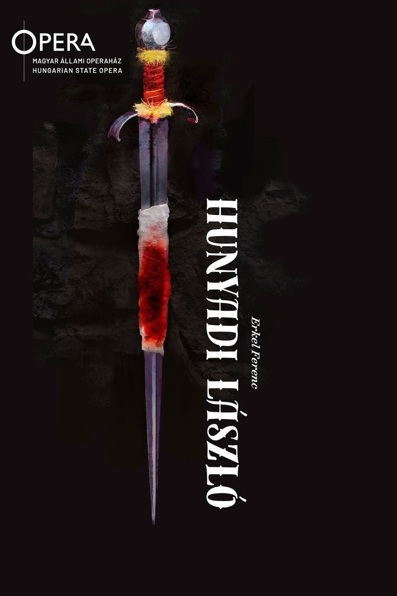 Hunyadi László - Hungarian State Opera poster background