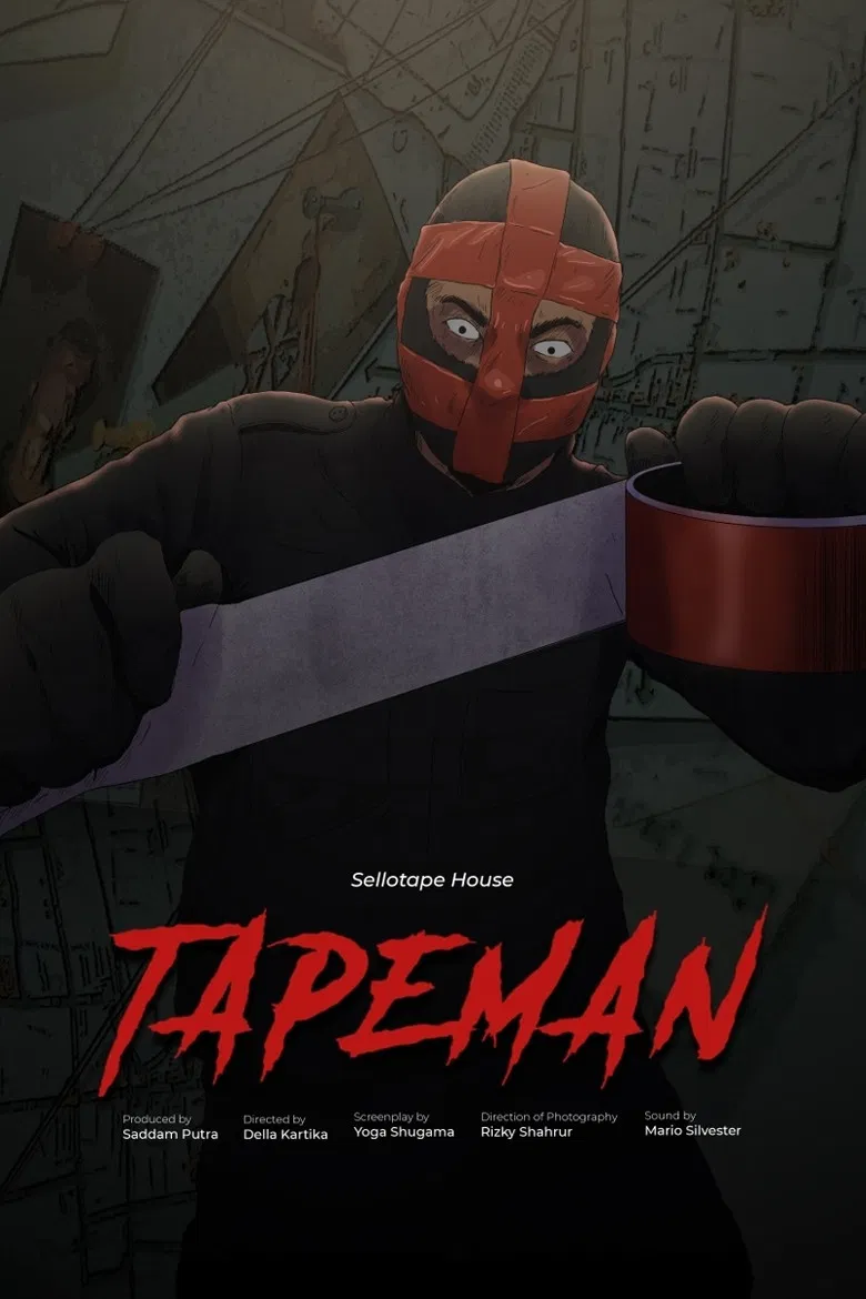 TAPEMAN poster background