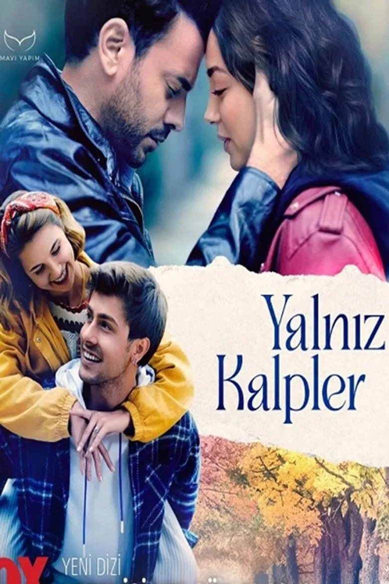Yalniz Kalpler poster background