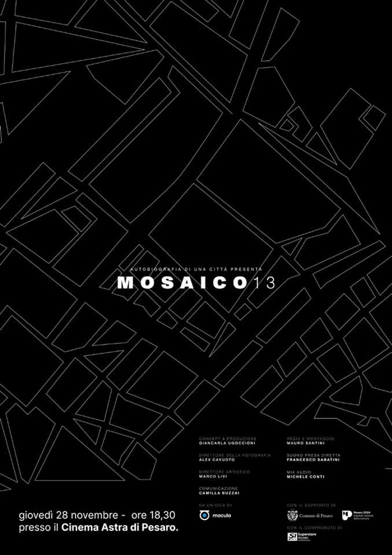 Mosaico 13 poster background