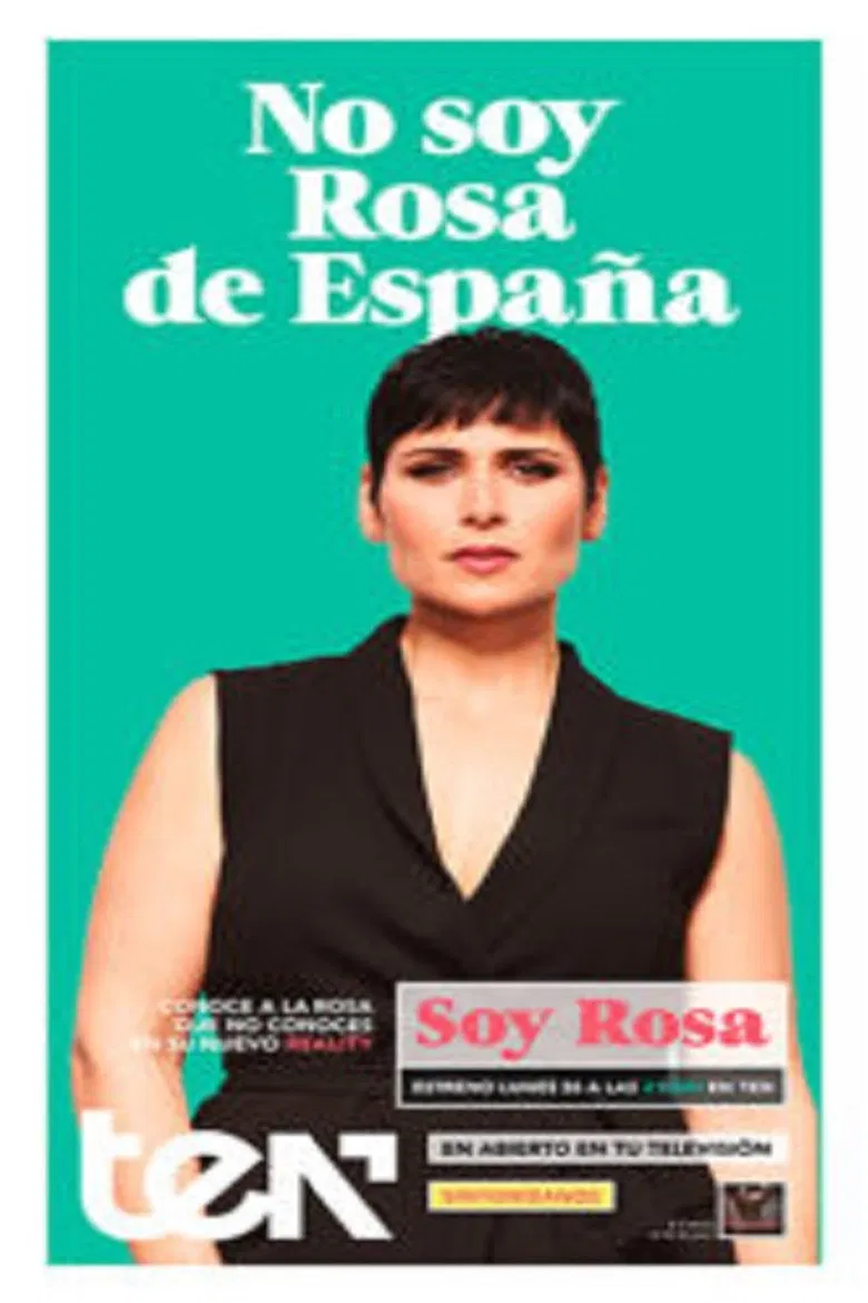 Soy Rosa poster background