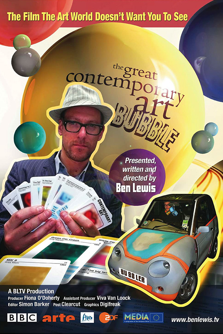 The Great Contemporary Art Bubble poster background