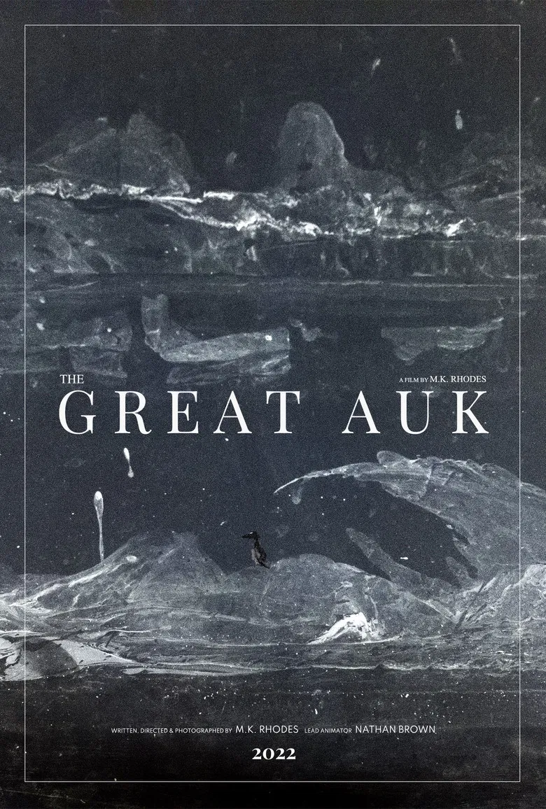 The Great Auk poster background