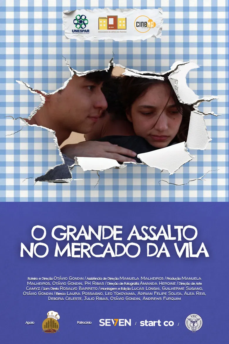O Grande Assalto no Mercado da Vila poster background