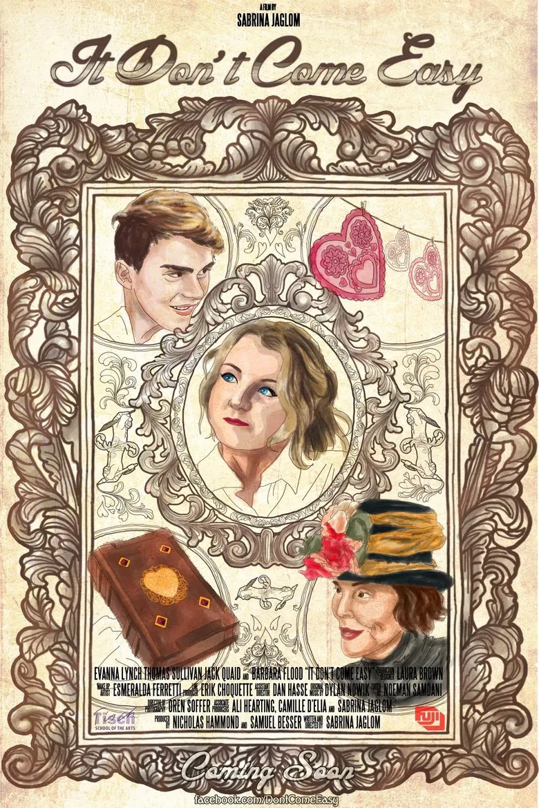 It Don't Come Easy poster background