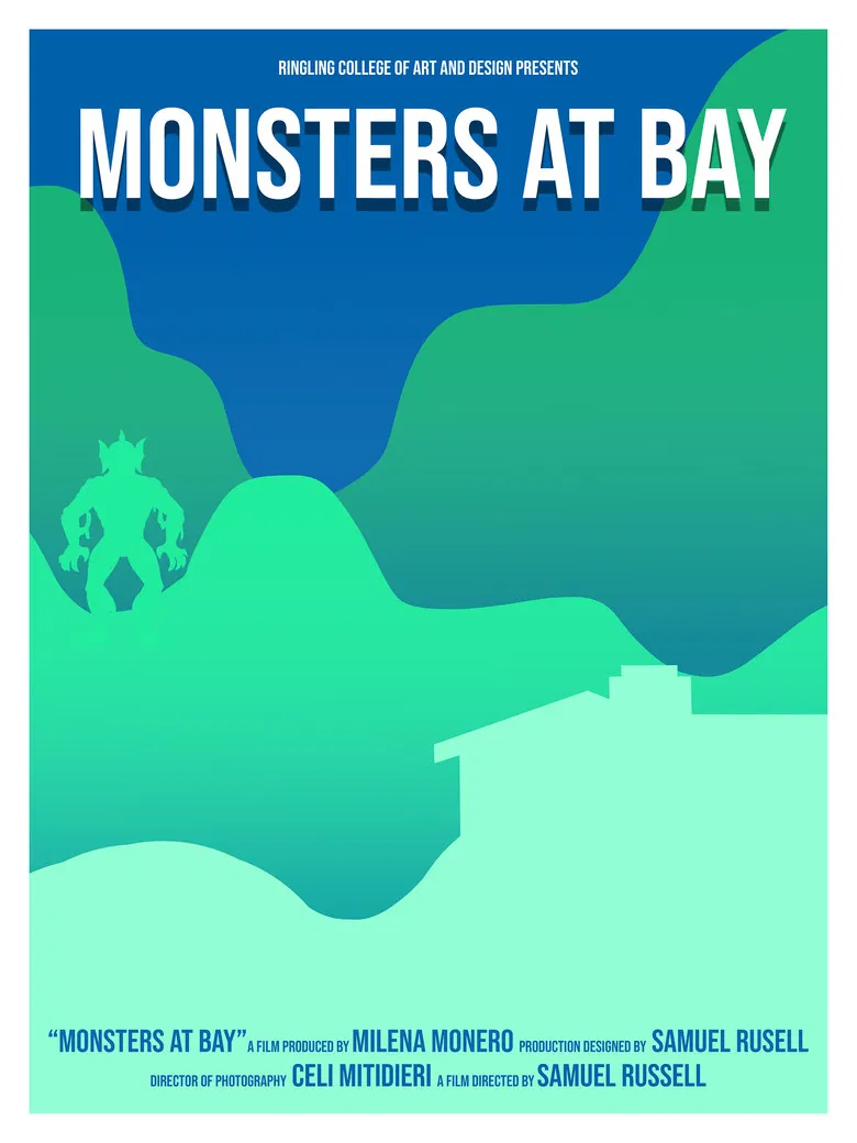 Monsters at Bay poster background