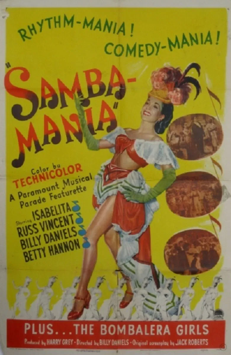 Samba-Mania poster background