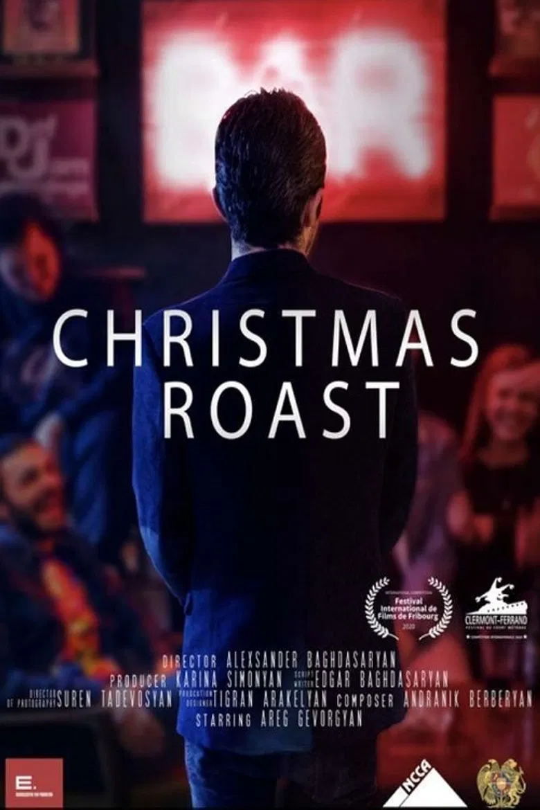 Christmas Roast poster background