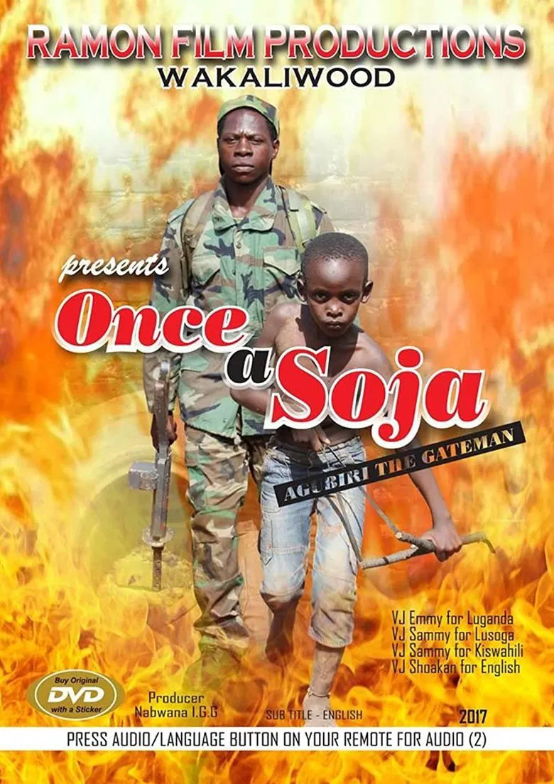 Once a Soja: Agubiri the Gateman poster background