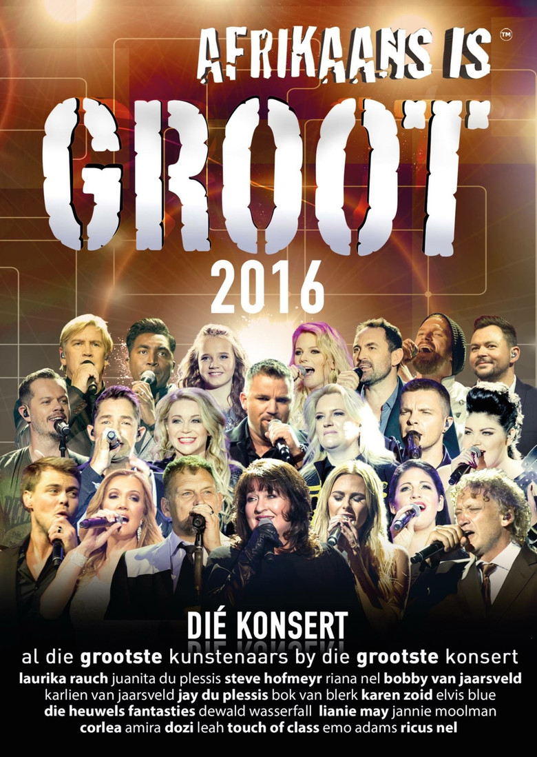 Afrikaans is Groot 2016 poster background