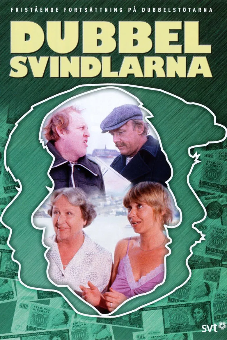 Dubbelsvindlarna poster background