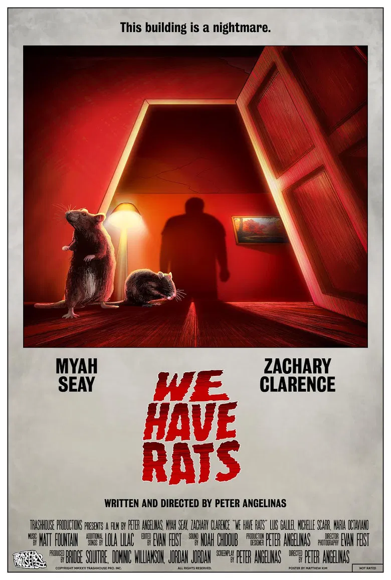 We Have Rats poster background