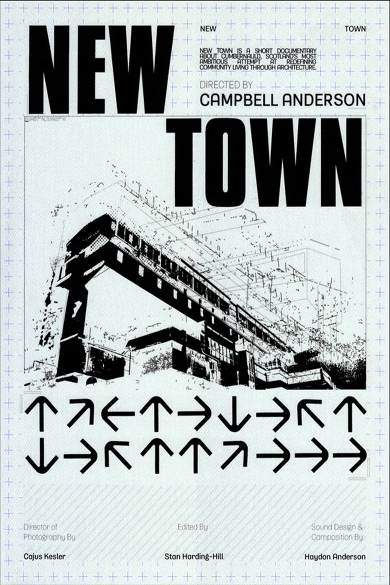 New Town poster background