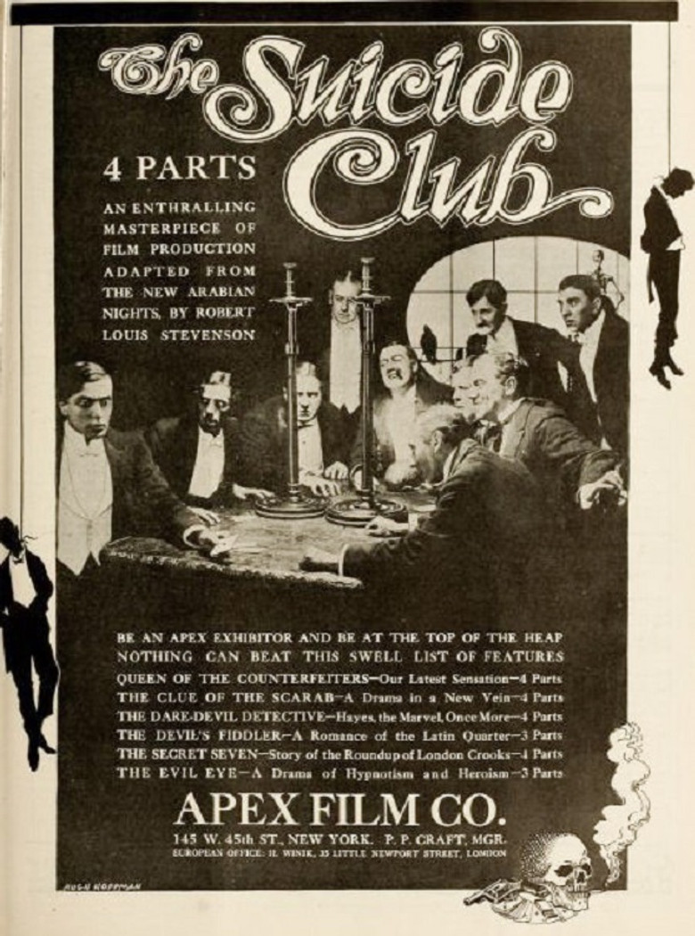 The Suicide Club poster background