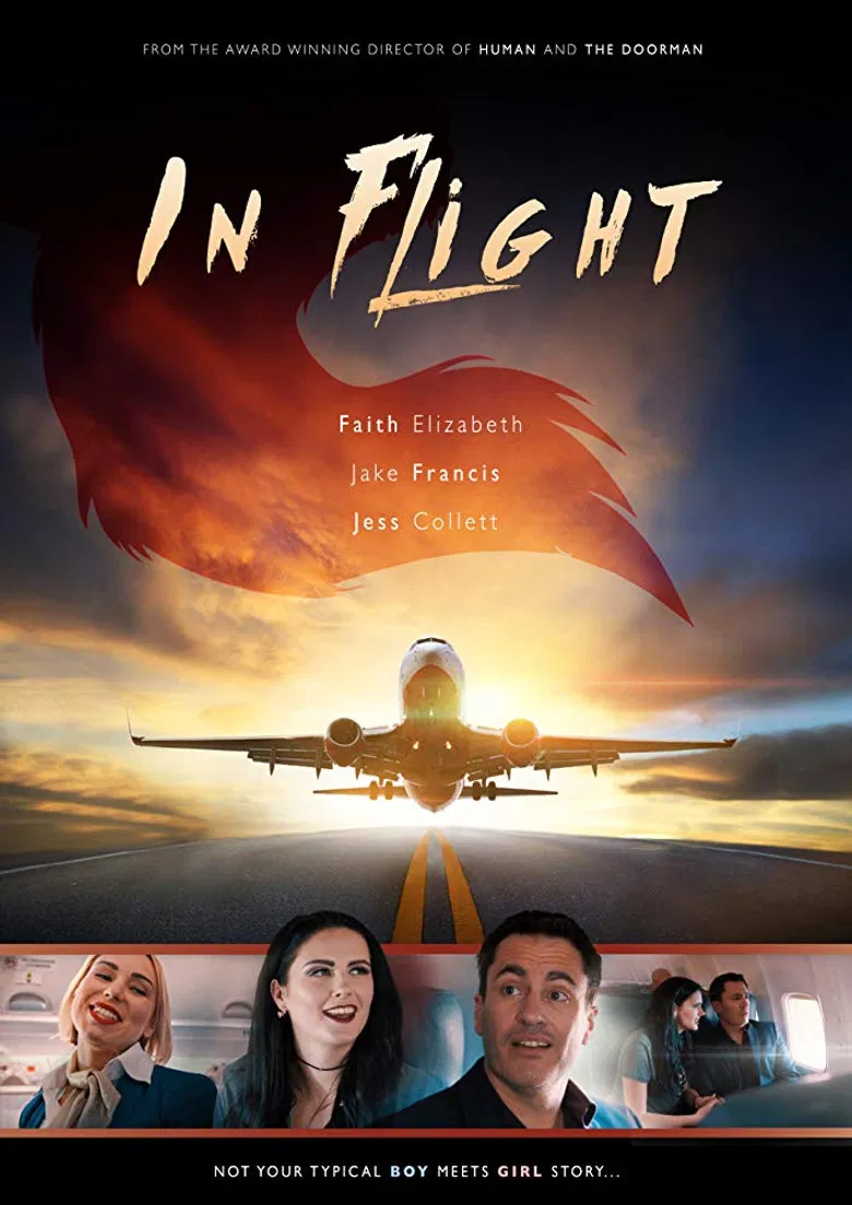 In Flight poster background