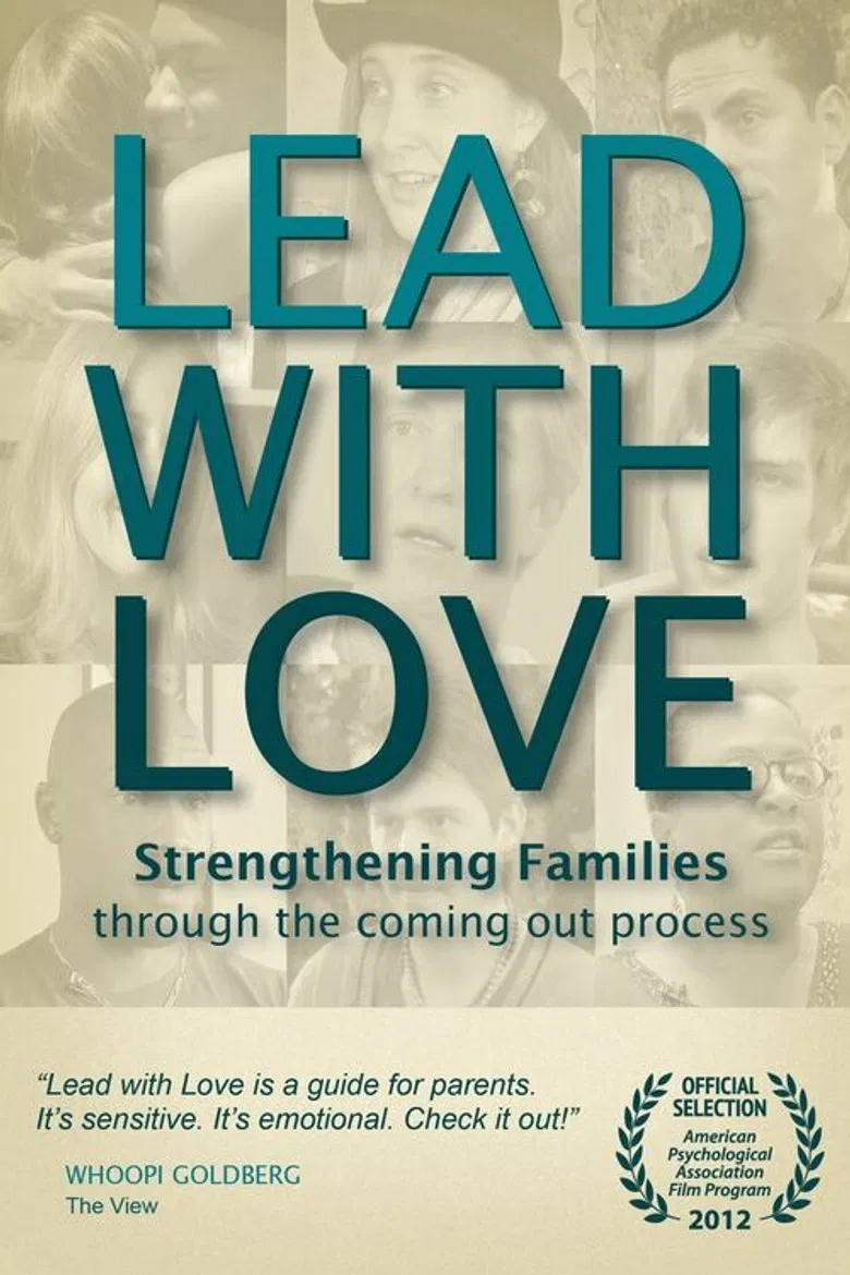 Lead with Love poster background