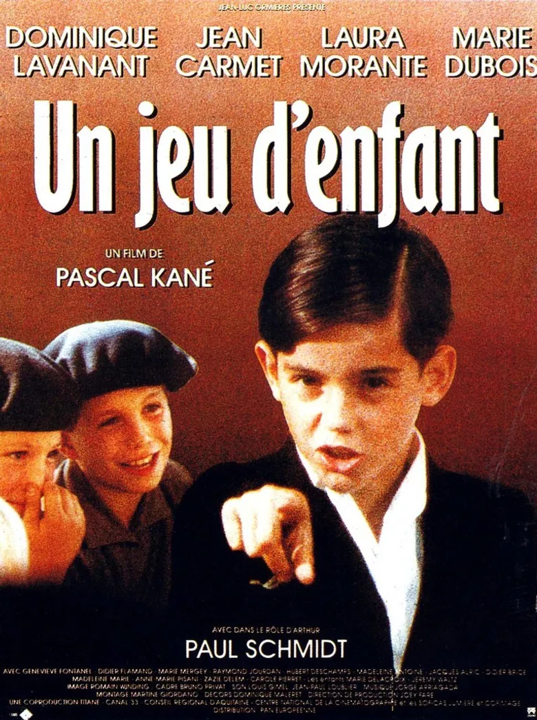 Un jeu d'enfant poster background