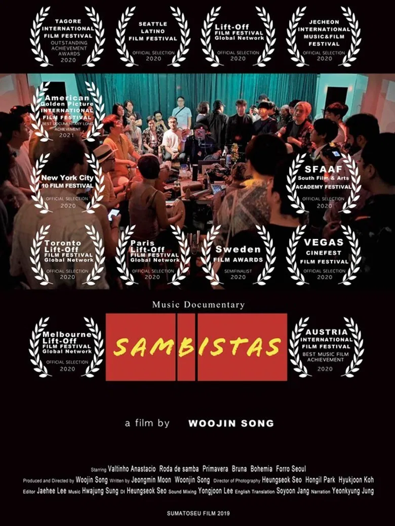 Sambistas poster background