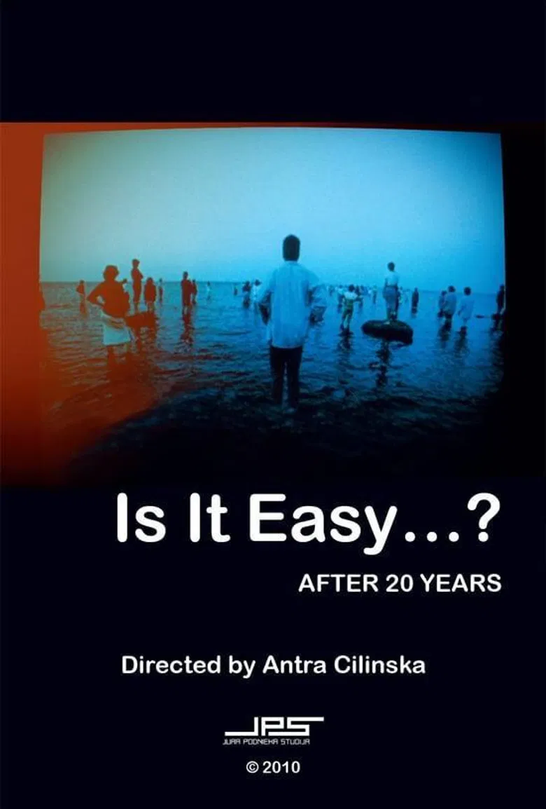 Is It Easy...? After 20 Years poster background