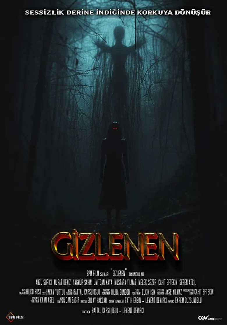 Gizlenen poster background