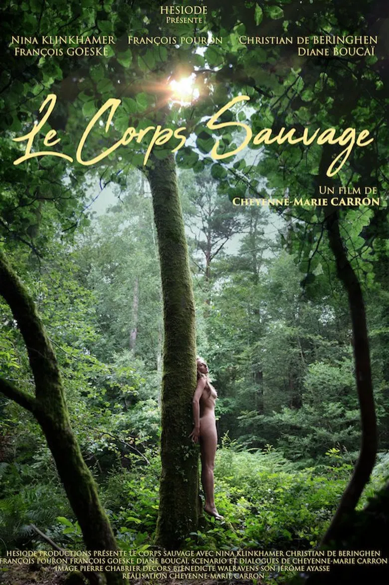 Le corps sauvage poster background