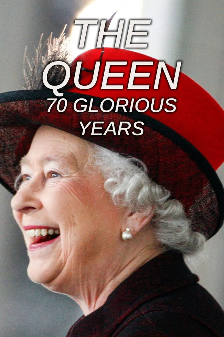 The Queen: 70 Glorious Years poster background