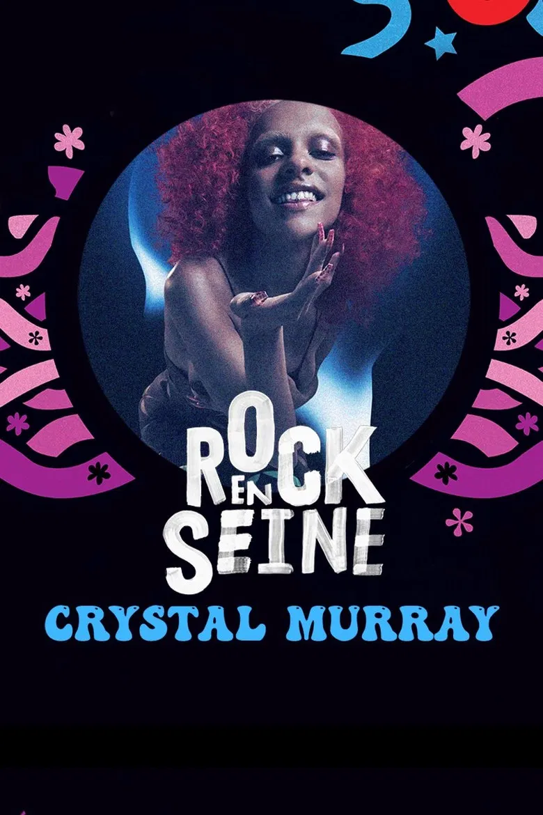 Crystal Murray - Rock en Seine 2022 poster background
