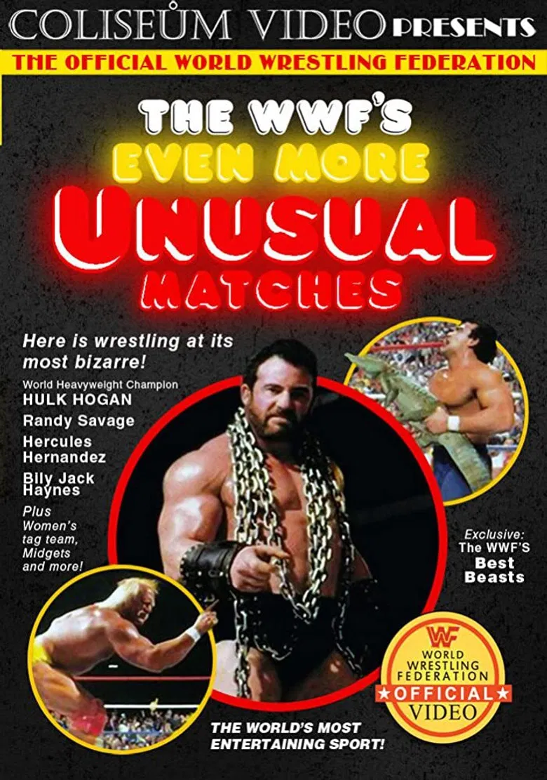 The WWF's Even More Unusual Matches poster background