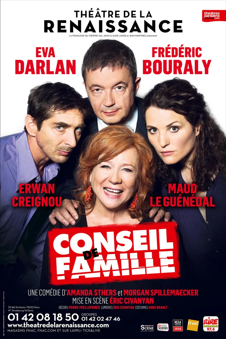 Conseil de famille poster background