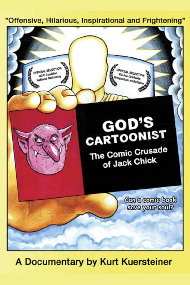 God's Cartoonist: The Comic Crusade of Jack Chick poster background