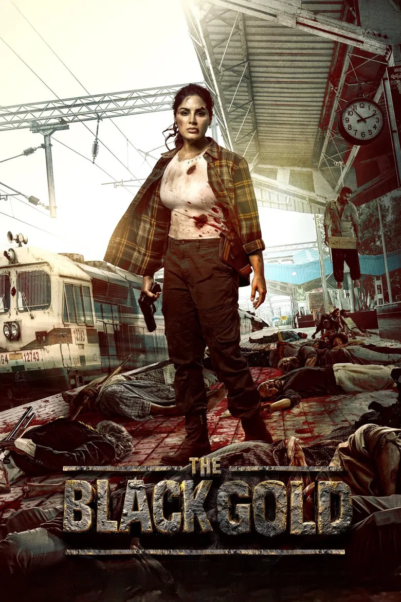 The Black Gold poster background