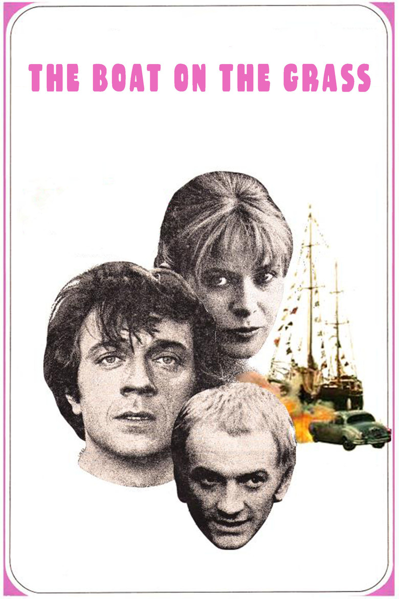 The Boat on the Grass poster background