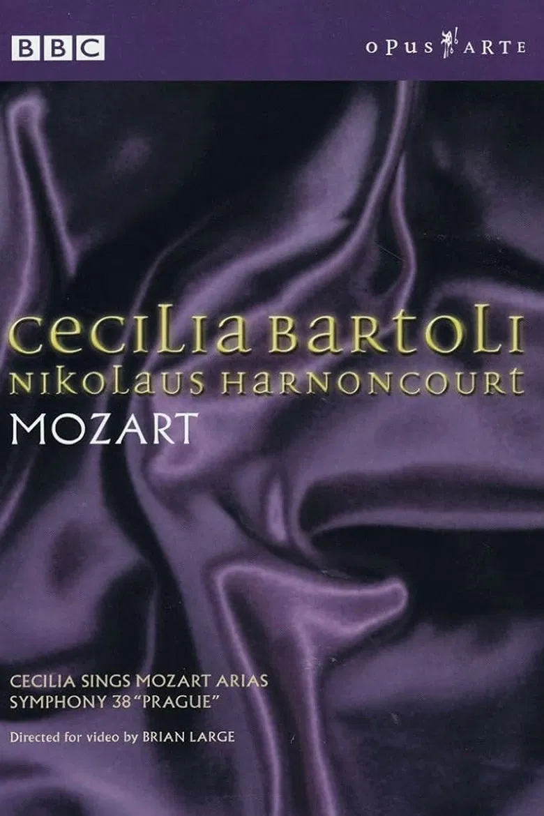 Mozart - Cecilia Bartoli, Nikolaus Harnoncourt poster background