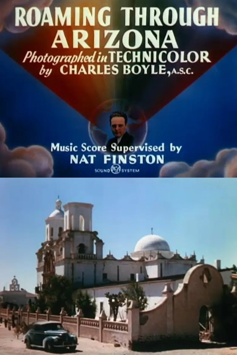 Roaming Through Arizona poster background