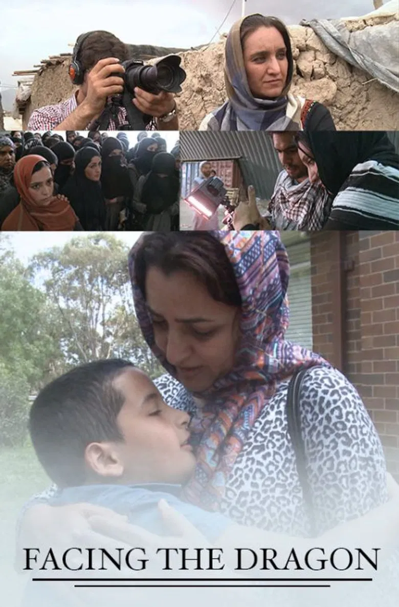 Facing the Dragon poster background