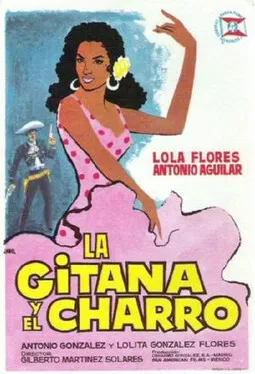La gitana y el charro poster background