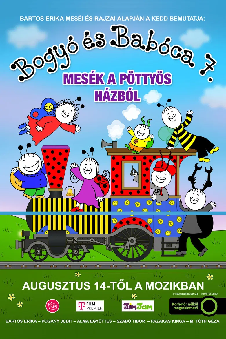 Bogyó és Babóca 7. - Mesék a pöttyös házból poster background