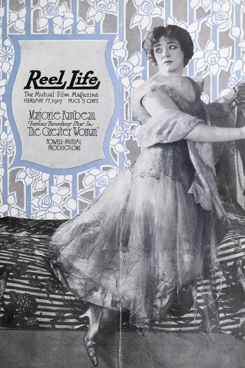 The Greater Woman poster background