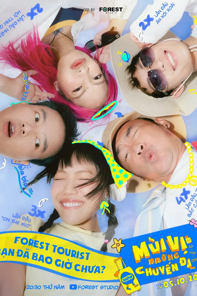 Mùi vị những chuyến đi poster background