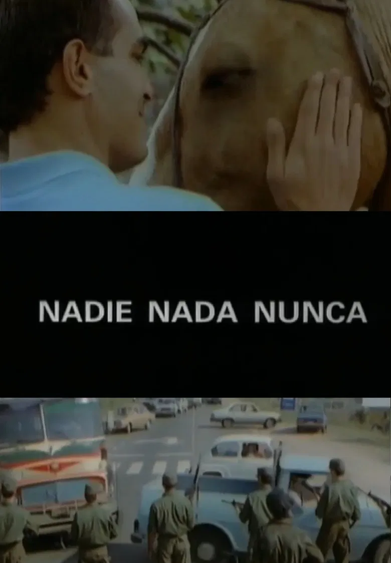 Nadie nada nunca poster background