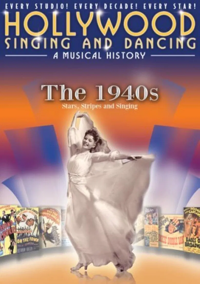 Hollywood Singing and Dancing: A Musical History - The 1940s: Stars, Stripes and Singing poster background