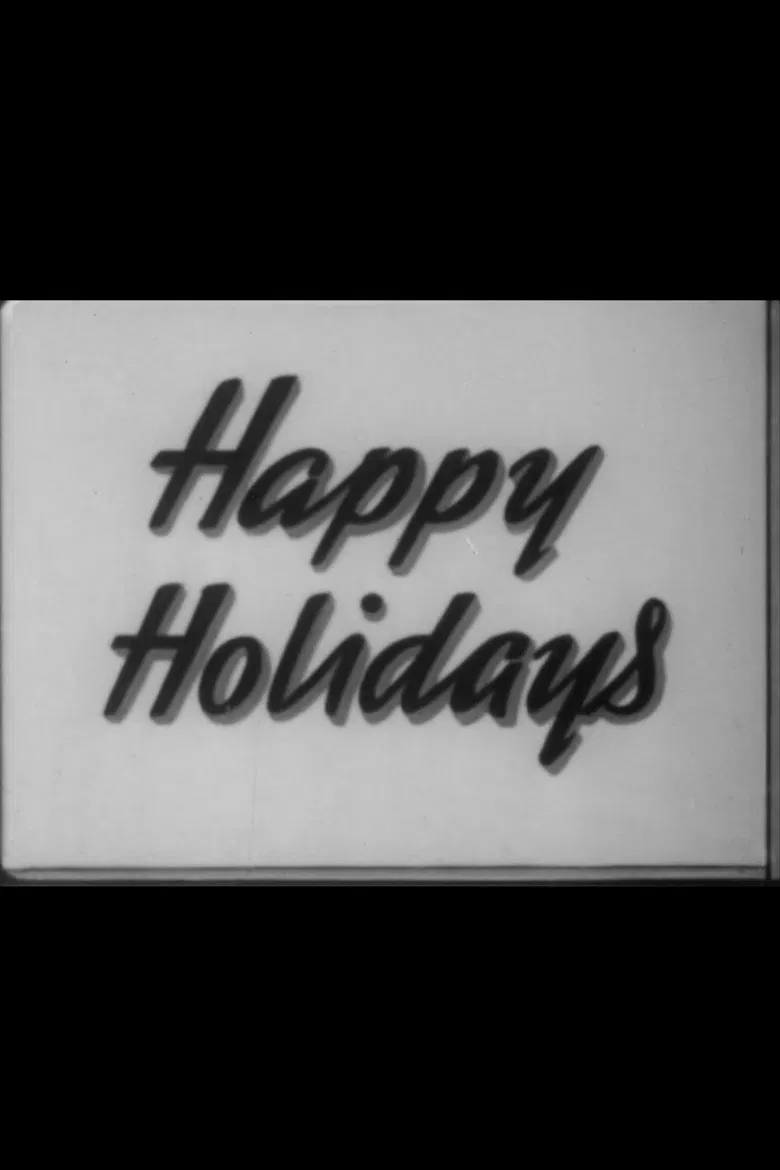 Happy Holidays poster background