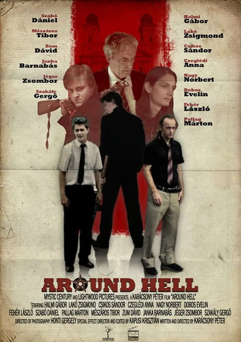 Around Hell poster background