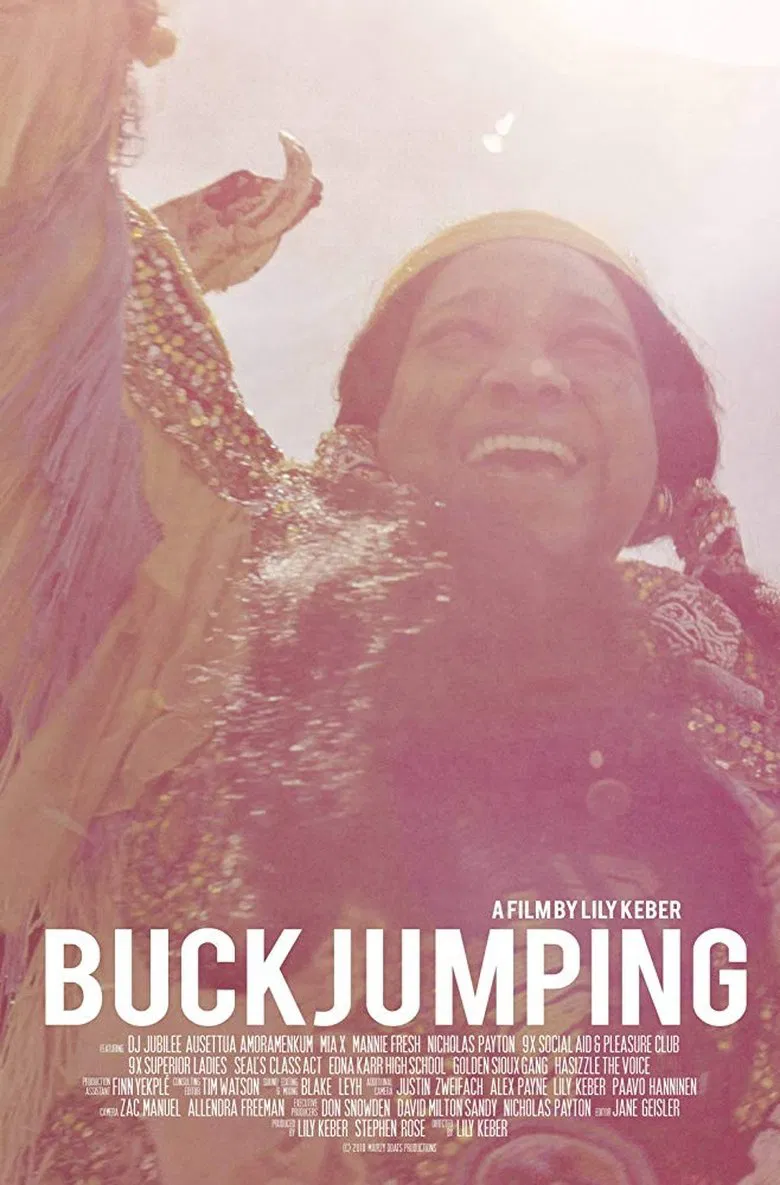 Buckjumping poster background