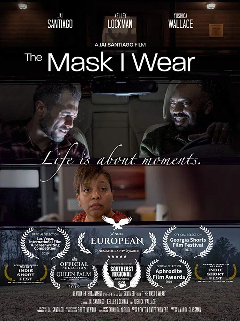 The Mask I Wear poster background