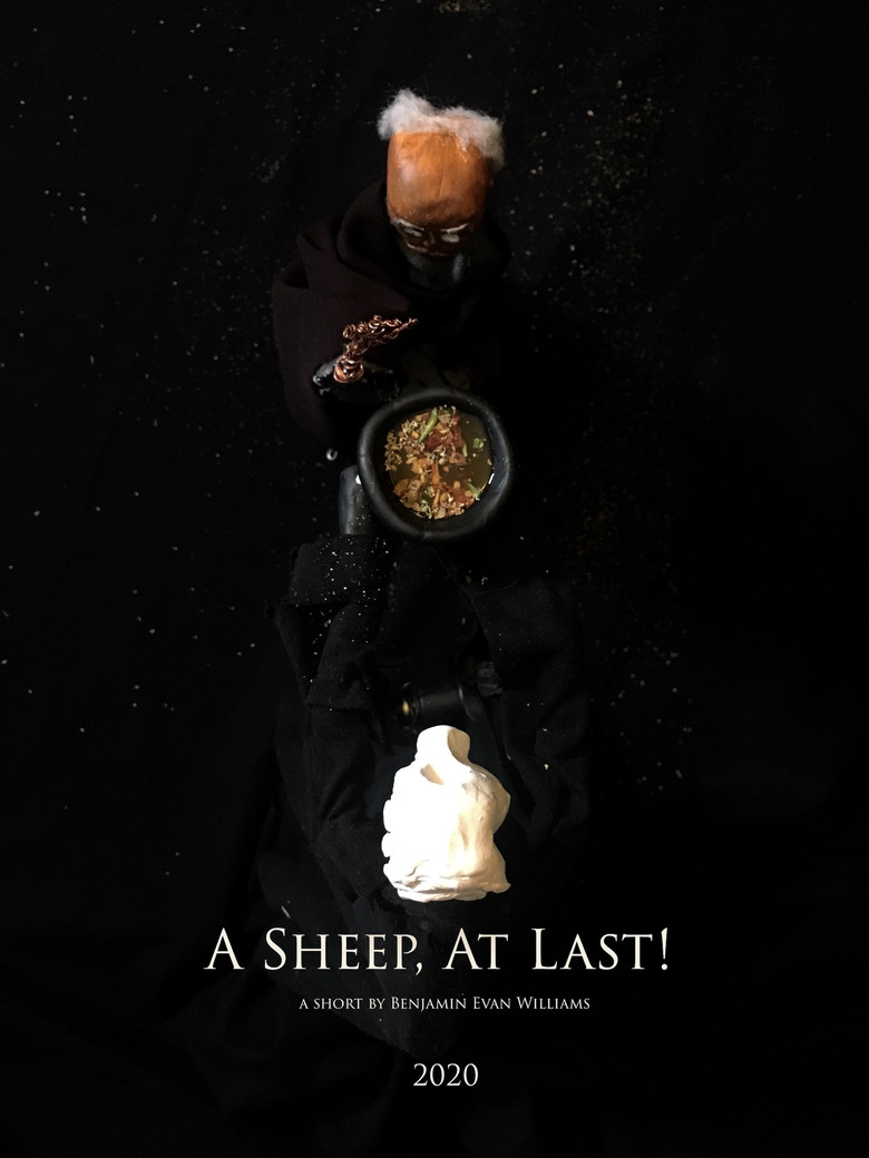 A Sheep, At Last! poster background