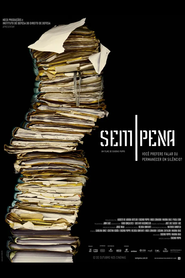 Sem Pena poster background