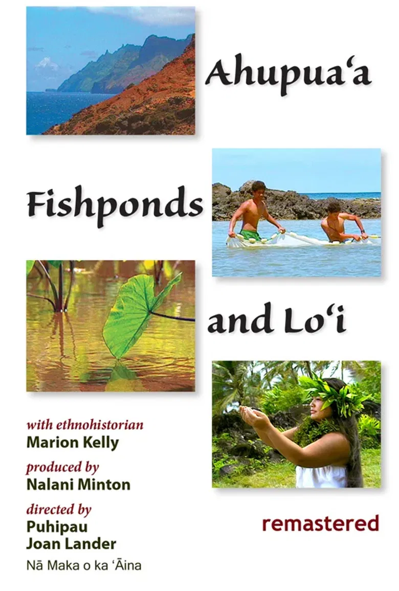 Ahupua‘a, Fishponds and Lo‘i poster background