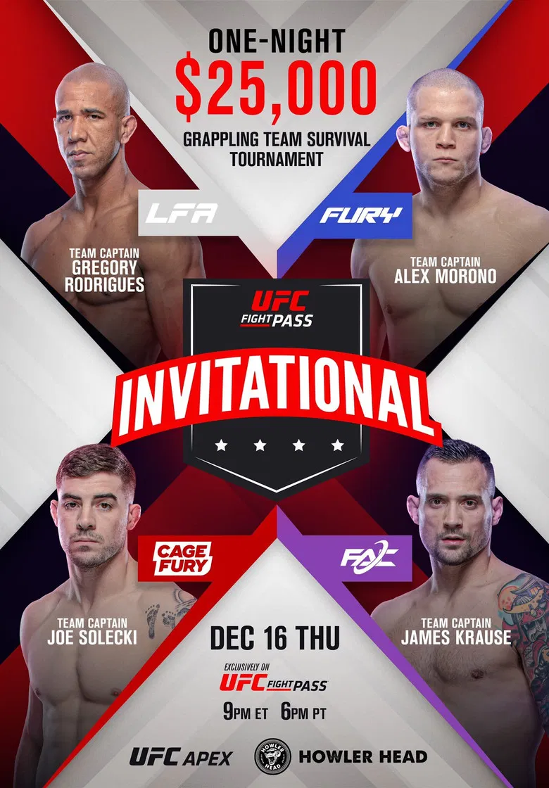 UFC Fight Pass Invitational 1 poster background