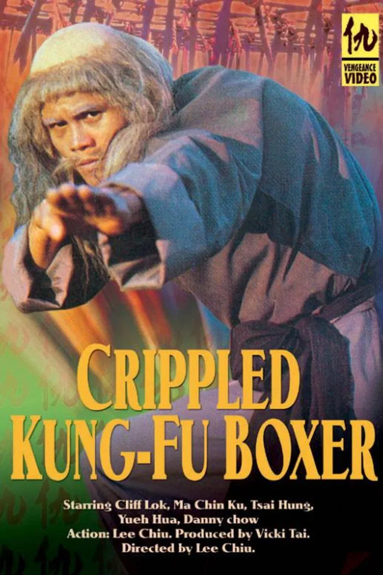 Crippled Kung Fu Boxer poster background